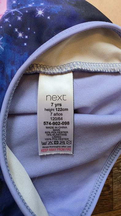 Купальник Next  122 см(7 years)