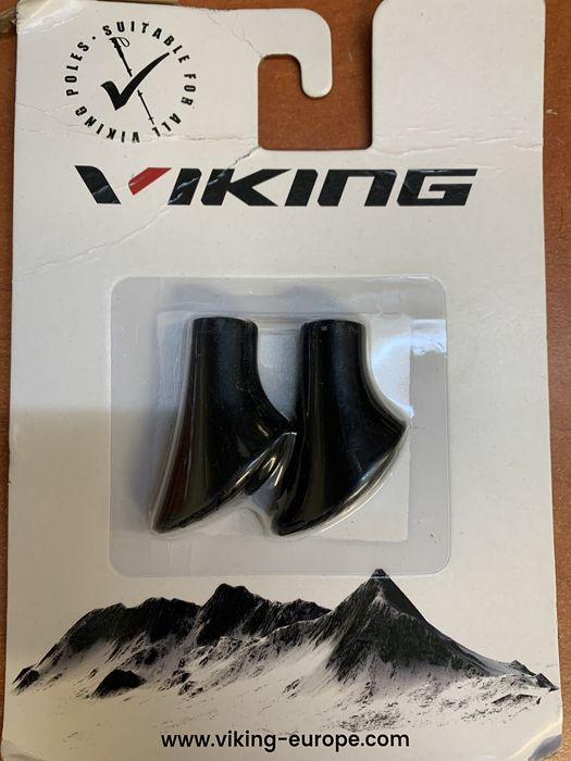 Koncowki kijów viking nordic walking trekking kije buciki nakładki