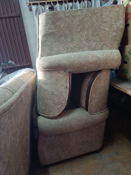 Sofás sala "vintage"