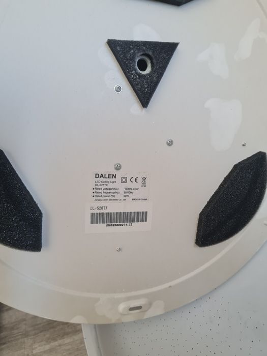 Lampa sufitowa dalen z pilotem