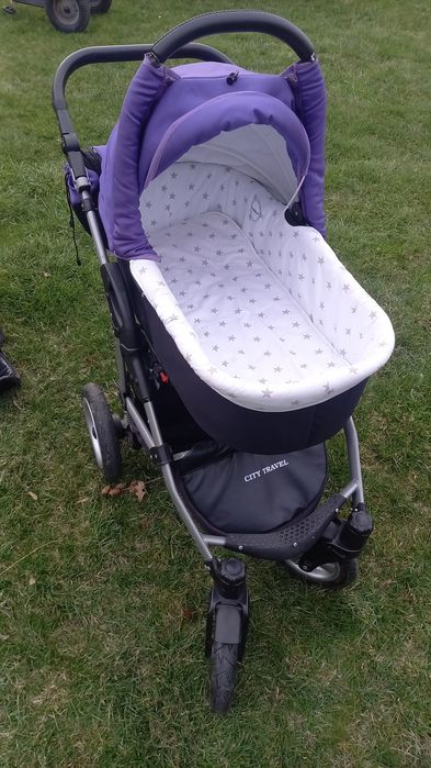 Wózek spacerowy + gondola 2W1