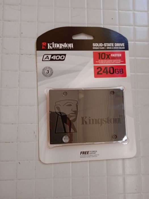 Discos SSD Kingston 240GB / 480GB / 960GB (Novos/Embalados)