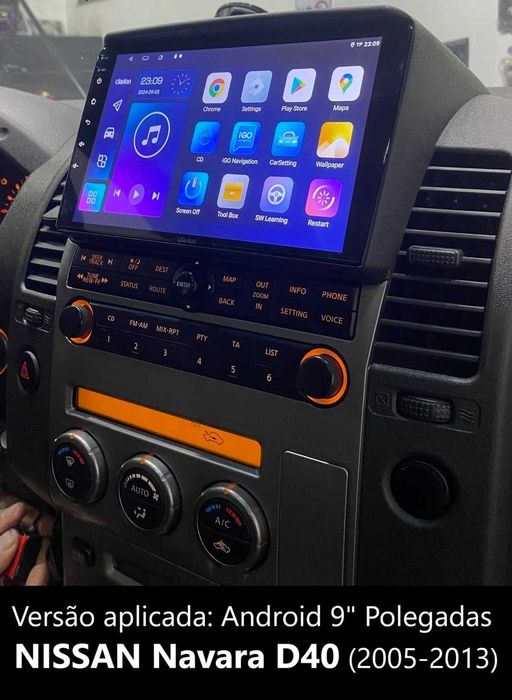 Rádio 2DIN • Nissan NAVARA • D40 / D23 / NP300 • Android 4+64GB