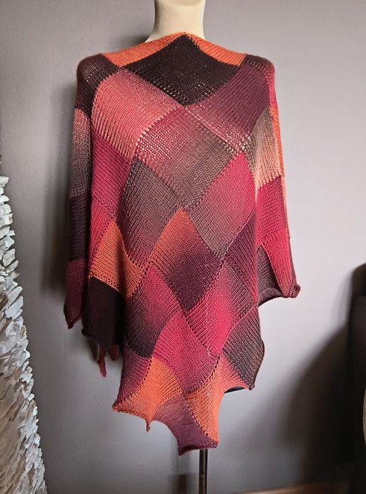 Chusta Entrelac. Hand Made Joasi.