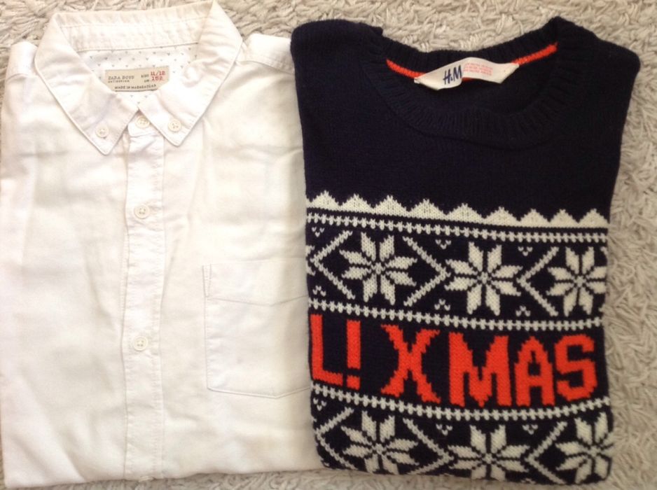 Camisola Natal menino t10/12