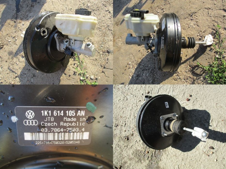 Усилитель тормозов вакуумный с целиндром Seat Skoda Volkswagen Audi