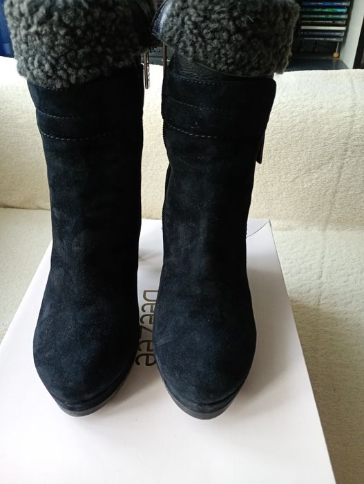 Botki Pair skóra 36/37 wyprzedaż