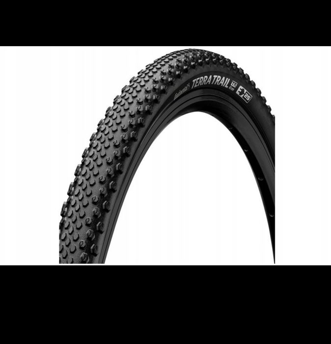 Opona Continental Terra Trail ShieldWall TR 35c czarna gravel zwijana