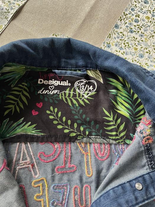 Koszula Desigual jeansowa /lekka bluza. Jak nowa  . Rozmiar 158