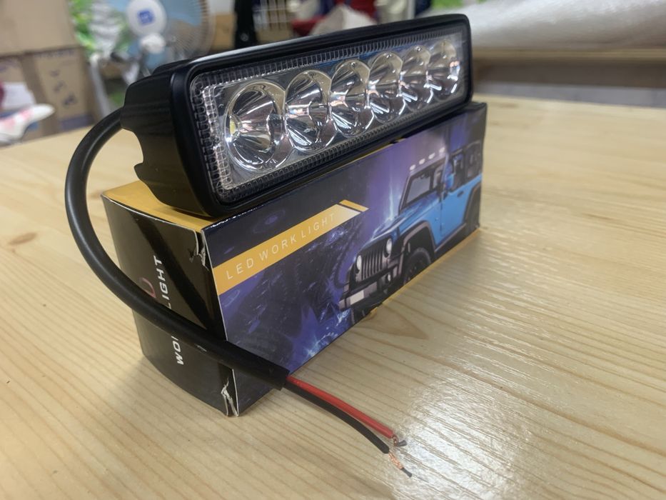 ЛЕД балка, фара, додаткове освітлення D4 18 Вт, 12 в