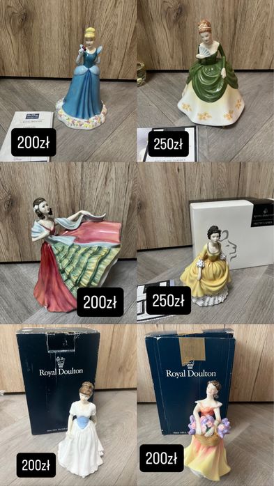 Figurki royal doulton