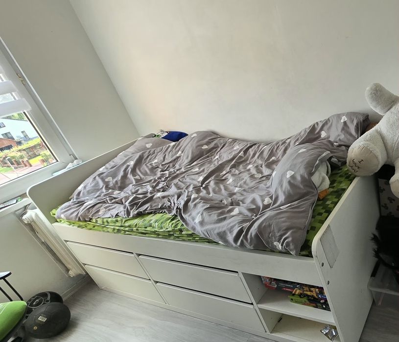 Łóżko młodzieżowe Ikea Skalt 90x200