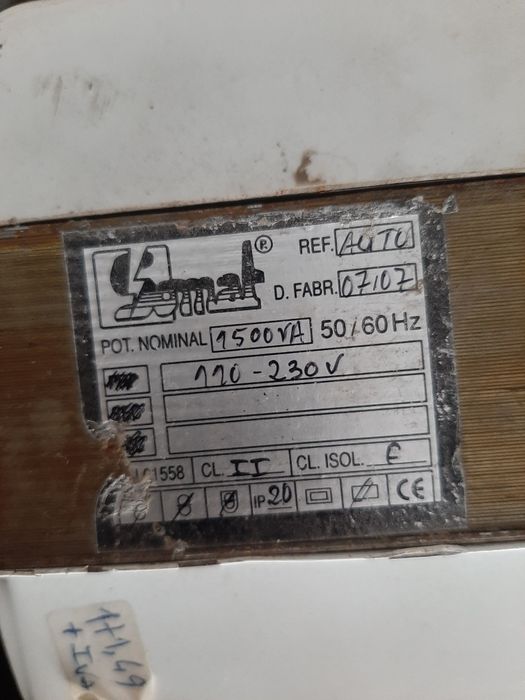 Transformador 110v para 230v