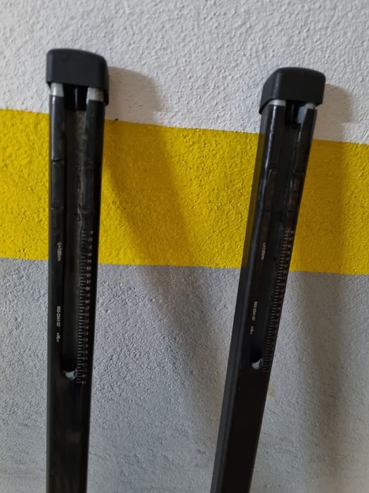 2 Barras de Tejadilho THULE SquareBar em Aço