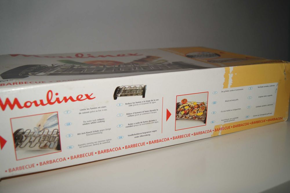 Grelhador Elétrico Moulinex, nunca usado