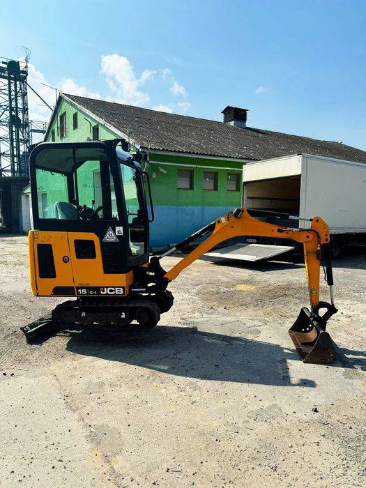 JCB 15C-1  Minikoparka z KABINĄ 2018 NISKI PRZEBIEG OKAZJA!!!
