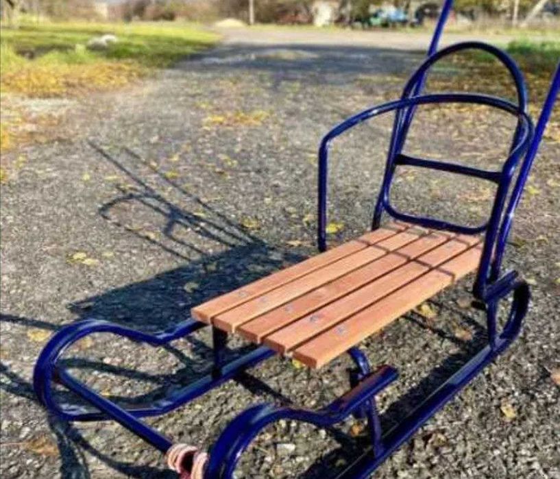 Сани дитячі Королівські Сині