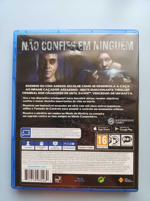 Jogo Hidden Agenda Playstation 4 (PS4)
