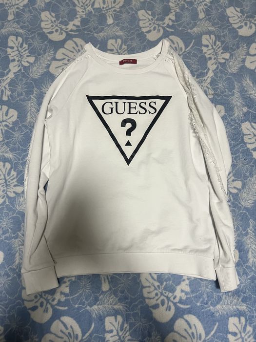кофта guess біла
