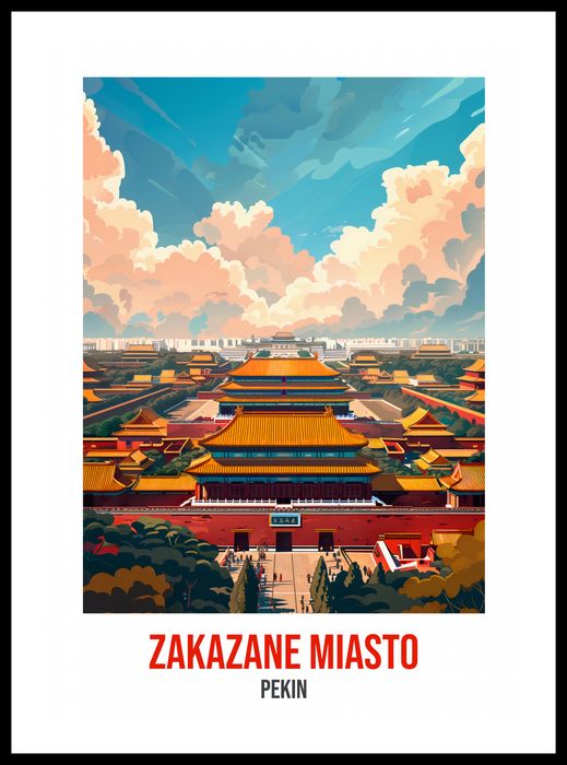 Plakat 42x59,4cm Zakazane Miasto