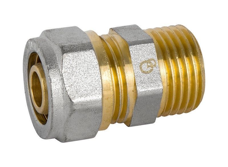 Złączka Pex-Al-Pex Chrom 1/2*20 Chłopczyk Diamond