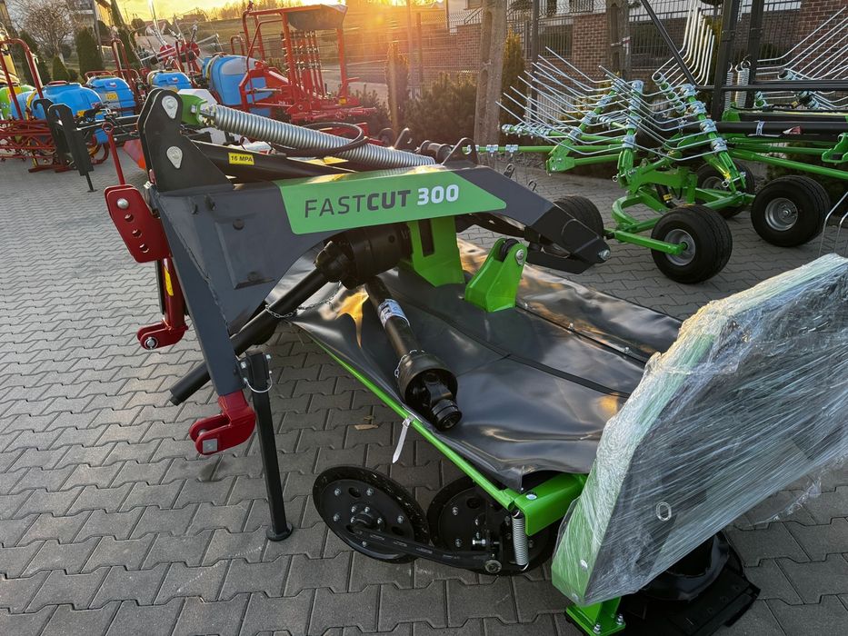 Kosiarka dyskowa przednia Fast Cut 3,0 m Talex z wałkiem WOM