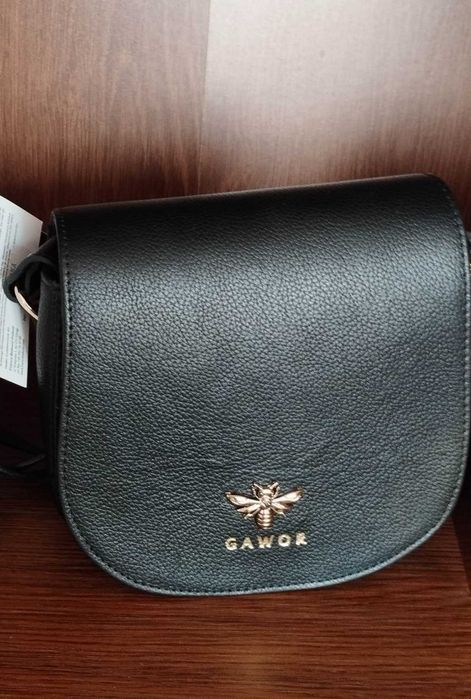 Nowa skórzana torebka Gawor