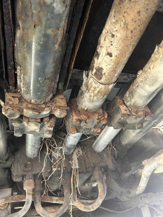 Rozdzielacz hydrauliczny siłownika naczepa ruchoma podloga