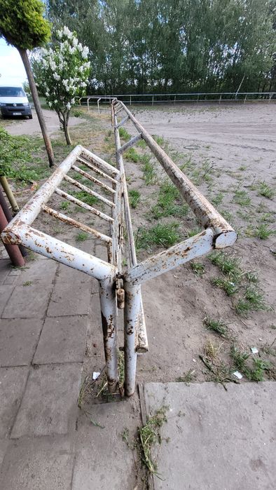 Ogrodzenie stalowe dla koni sprawne plus furtki i bramy