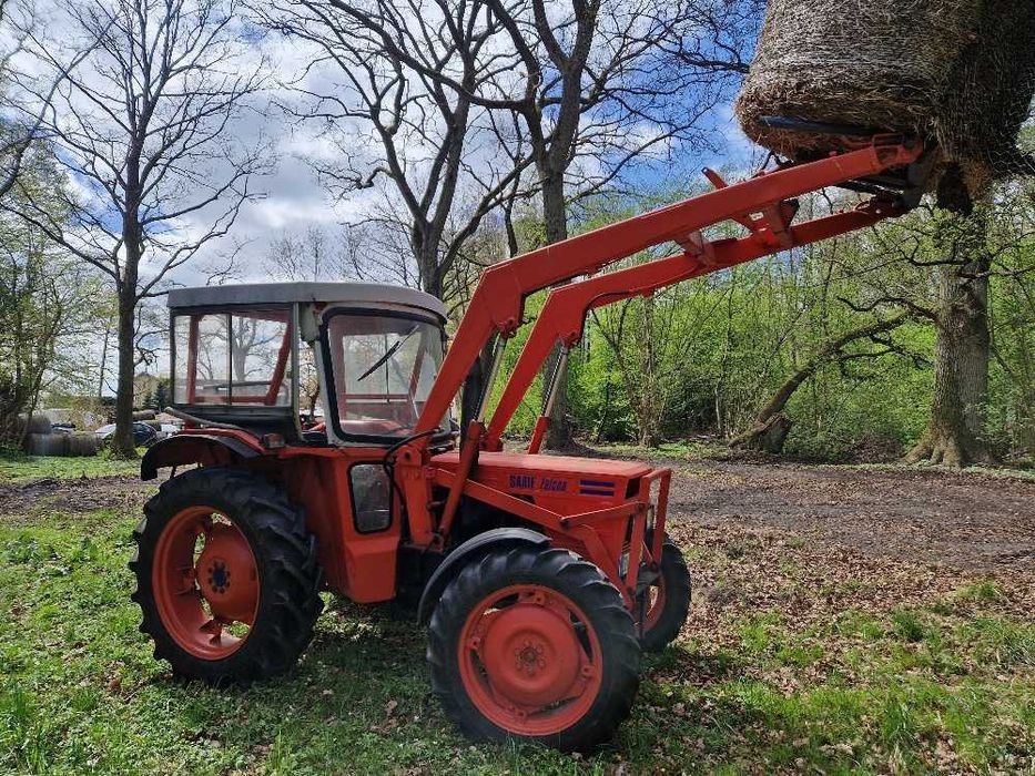 traktor same falcon 4x4 ladowacz czołowy diesel ciognik rolniczy