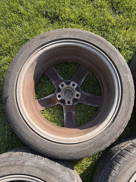 Felgi aluminiowe TEC AS2 17" 5x112 + opony Viking ProTech
