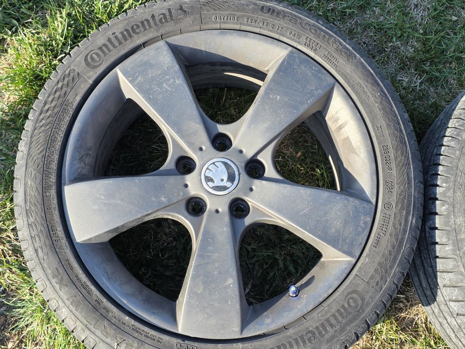Koła felgi 17 5x112 Skoda 2024r.