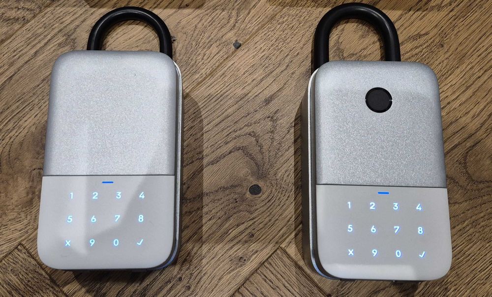 YEEUU K2 Smart Lockbox sejf na klucze, kod, zdalny dostęp, odcisk