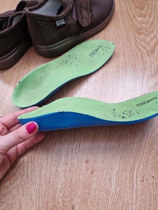 Buty ortopedyczne+wkładki supinujące