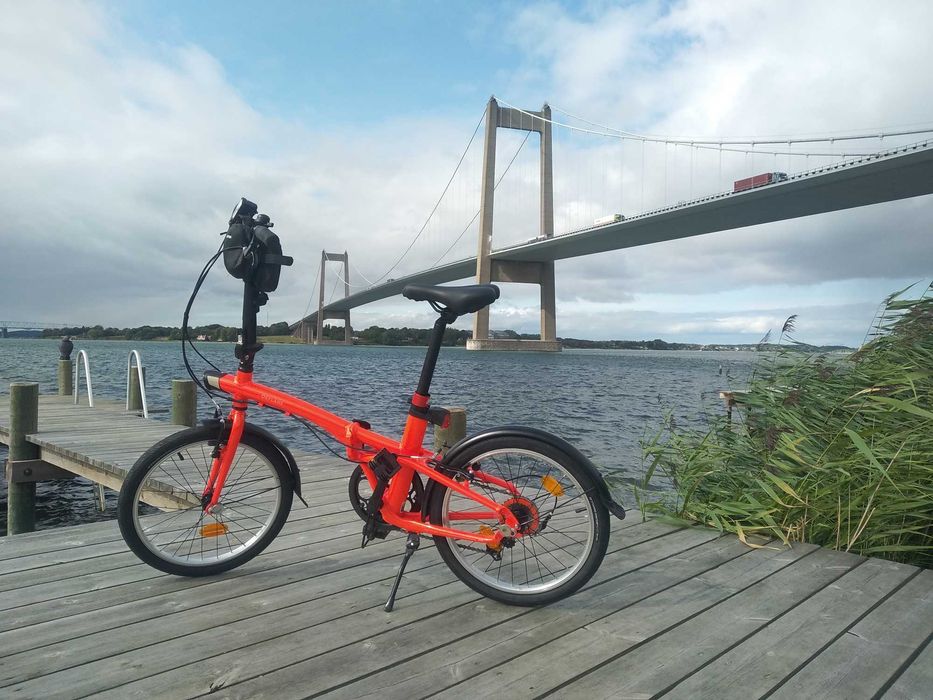 Rower składany btwin