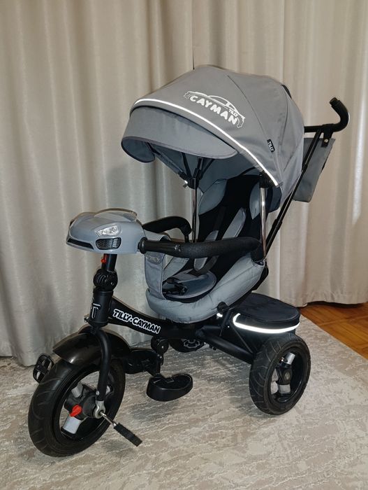 Велосипед TILLY Cayman T-381 з батьківською ручкою кермом