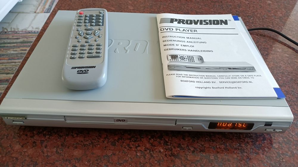 DVD Provision z pilotem
