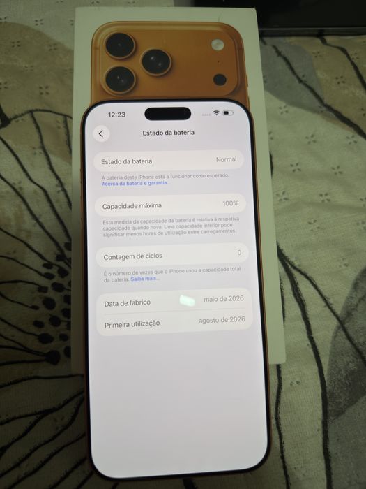iPhone 17 Pro Max 256GB Laranja