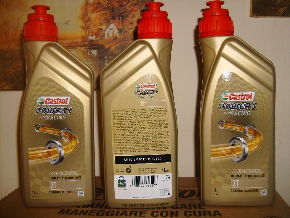 Lubrificantes motos Castrol 2T e 4T (Vários)