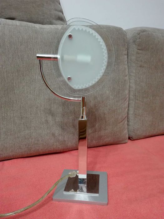 2 Candeeiros de Mesa- Cromados, Articulados, Únicos - 2 por 20€