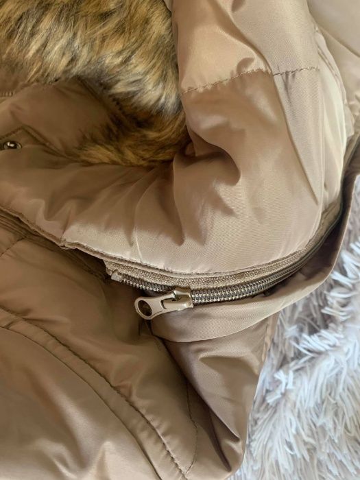 Kurtka zimowa ze ściągaczem - dziewczęca/damska