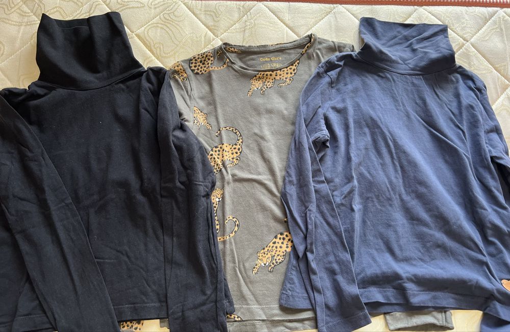 Conjunto 3 camisolas tamanho 7-8 anos