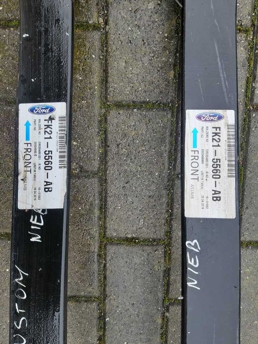 Ford Transit custom resory komplet