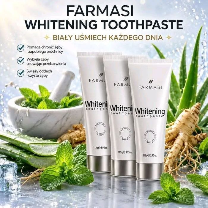 Wybielająca pasta do zębów 112 g Farmasi