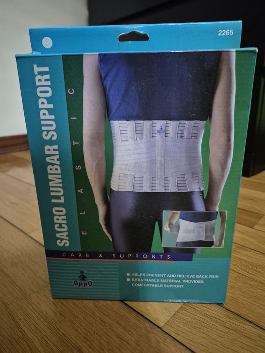 Cinta Postural Sacro Lombar c/ Duplo Ajuste