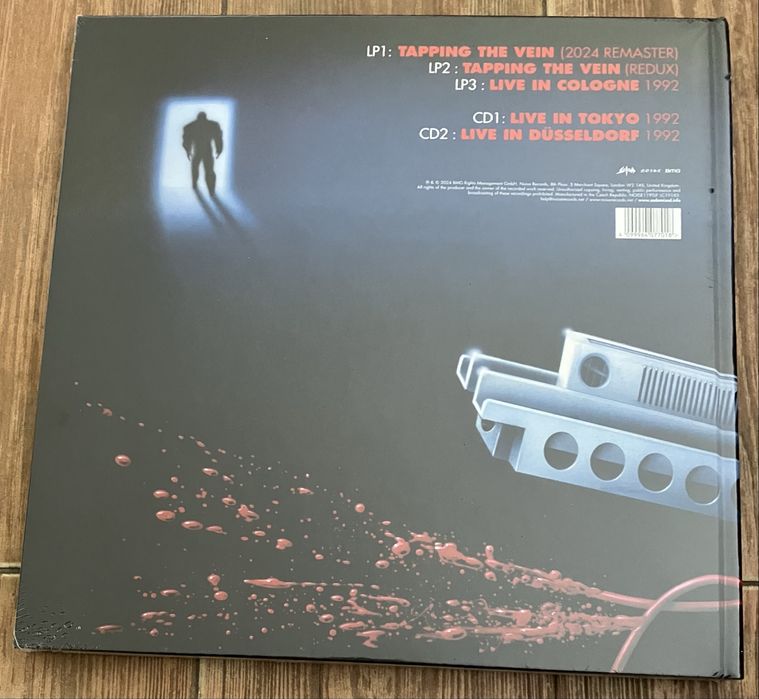 Sodom - Tapping the Vein limited edition super deluxe bookpack LPs+CDs