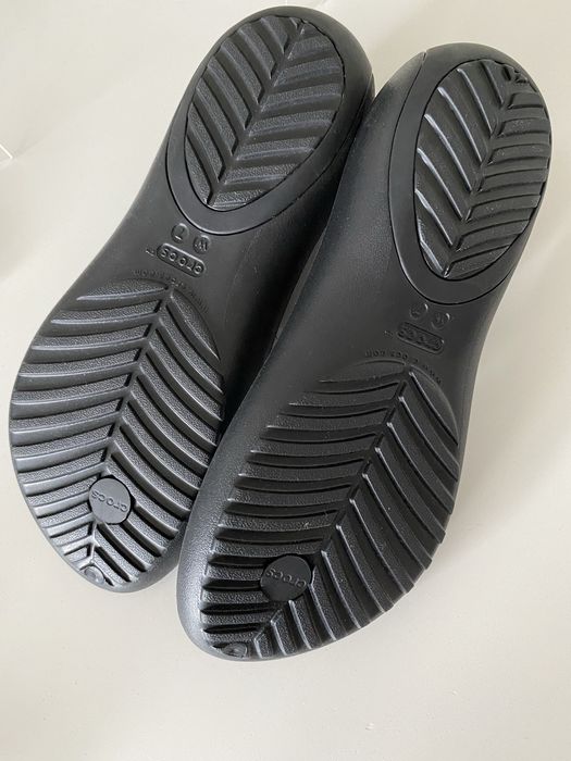 Nowe japonki Crocs Serena Metallic Bar r. 37/38 W7