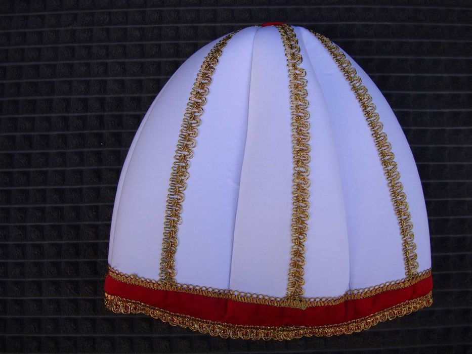 Шапка (Митра) Святого Миколая православна червона