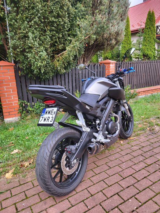 Yamaha mt125, 2015r