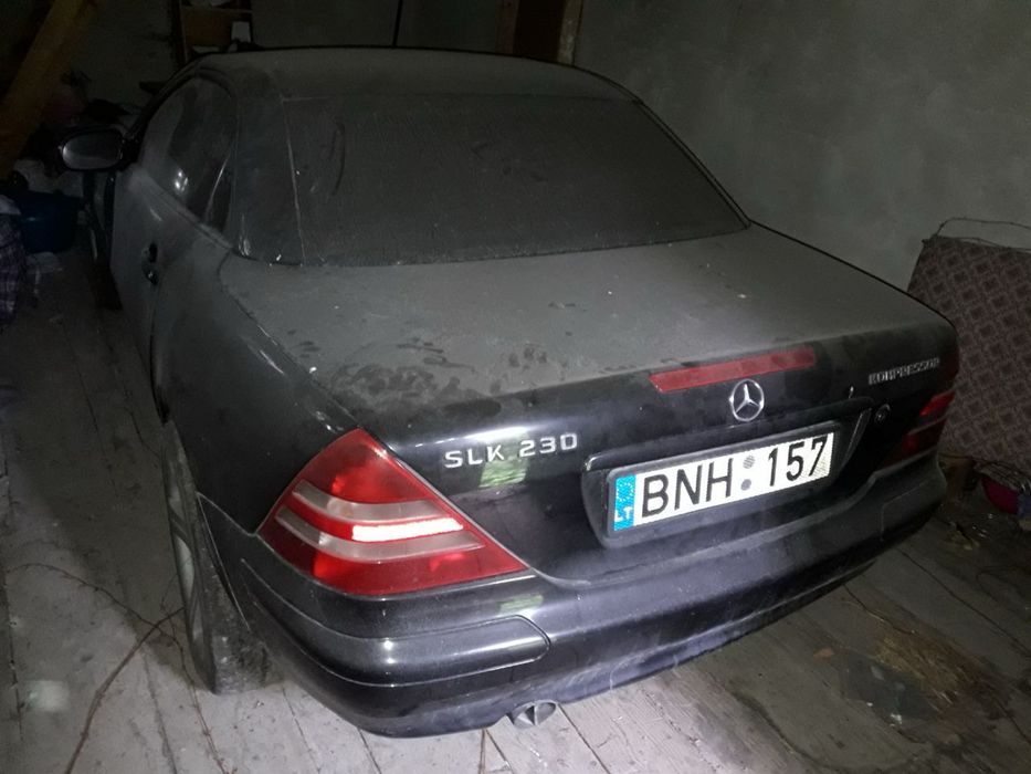 Розбор slk r170 бампер ліхтар салон кермо компресор двигун кпп запчаст